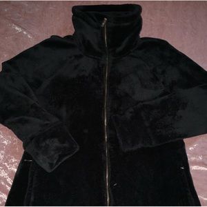 Calvin Klein fuzzy soft zip up